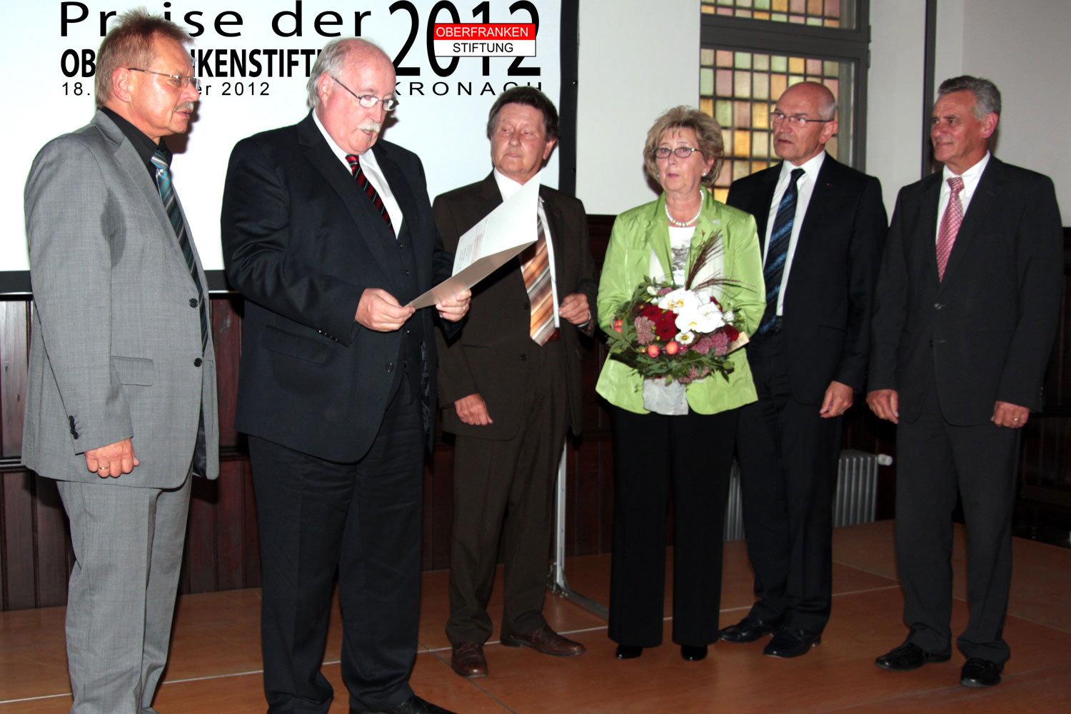 Foto: Preisverleihung an das Aktionsbündnis '1000 Herzen für Kronach', Kronach