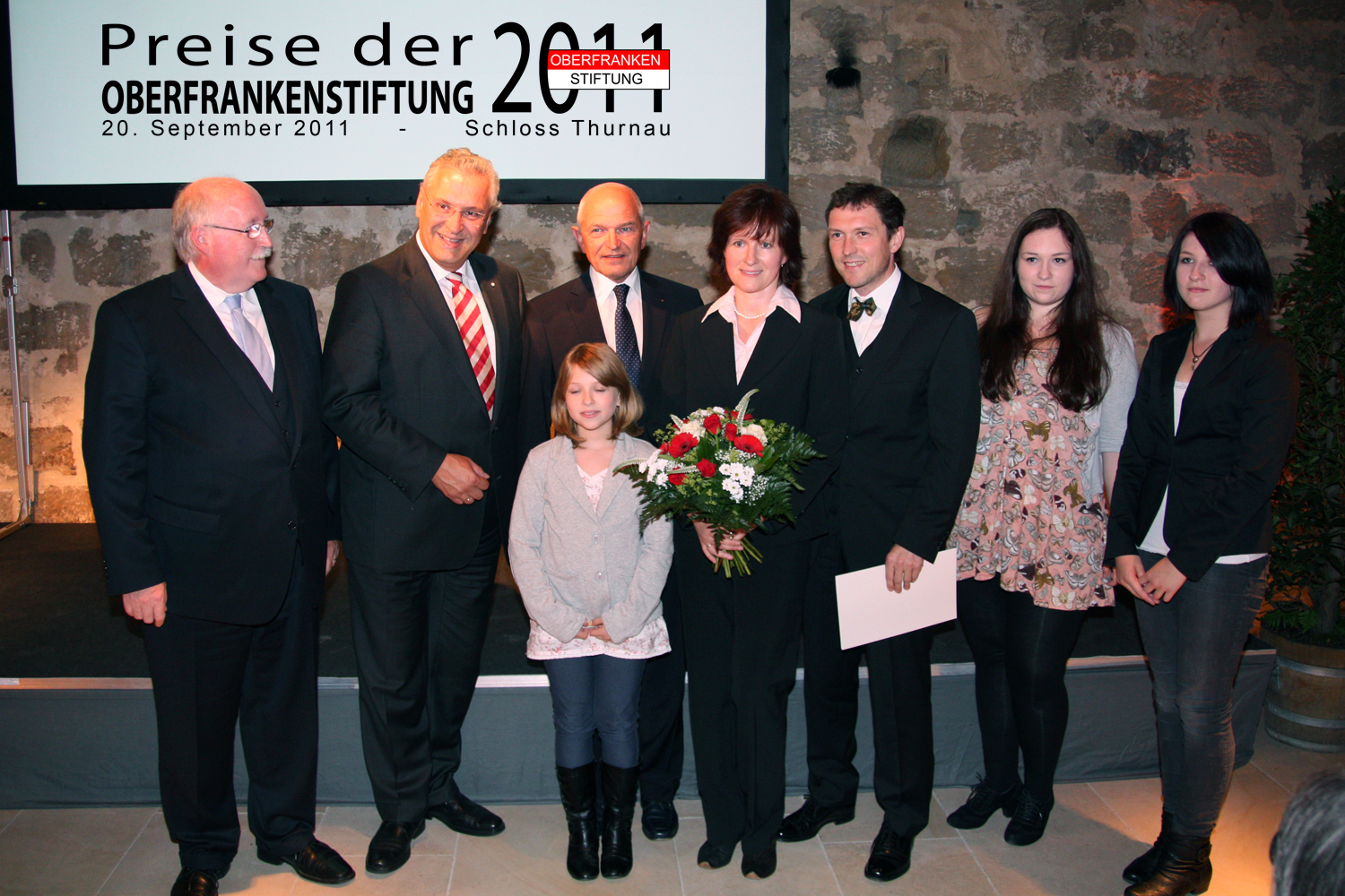 Foto: Preisverleihung an Heike und Martin Kistner, Bayreuth