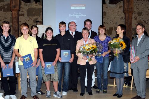 Foto: Preisverleihung an die Schüler des Kaiser-Heinrich-Gymnasiums, Bamberg