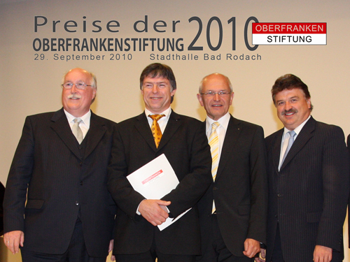 Foto: Preisverleihung an Rüdiger Baumann, Kulmbach