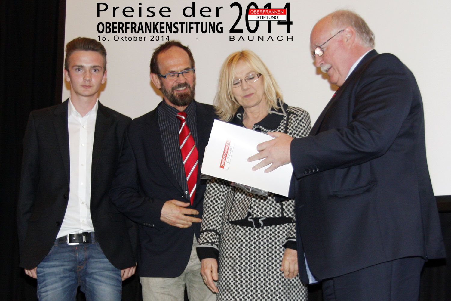 Foto: Preisverleihung an Krystina und Reinhard Stegert, Marktredwitz
