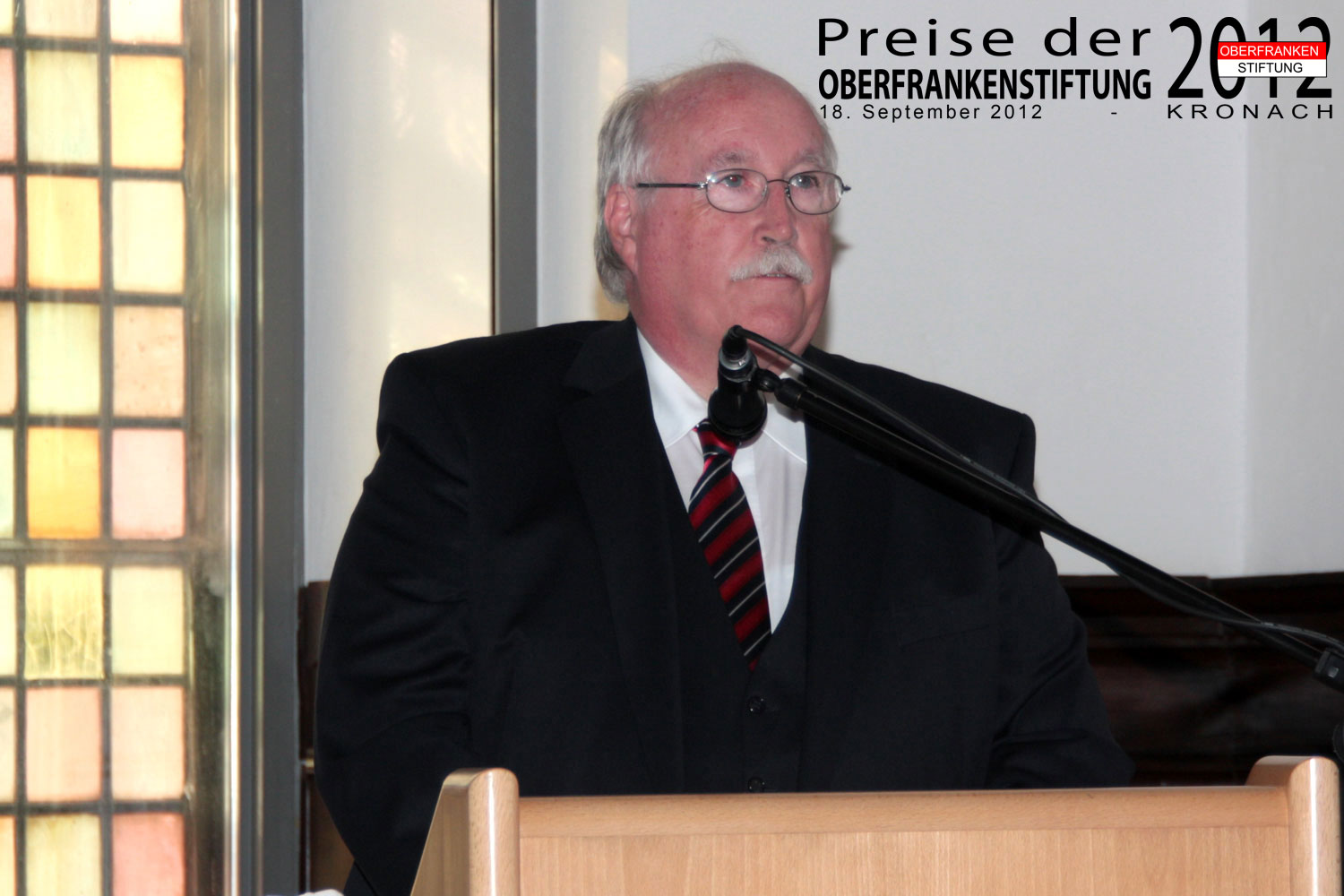 Foto: Regierungspräsident Wilhelm Wenning, Vorsitzender des Stiftungsrats der Oberfrankenstiftung